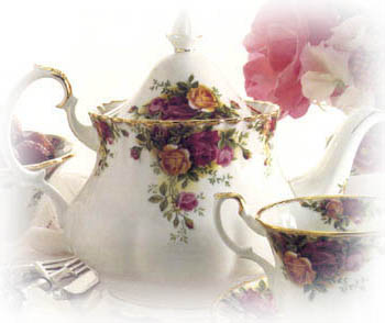 elegant tea set