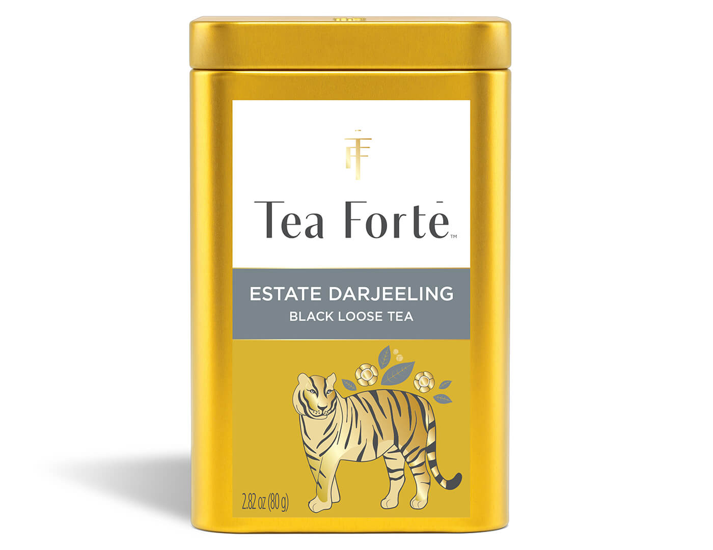 Estate Darjeeling Loose Leaf Tea Canister - front view