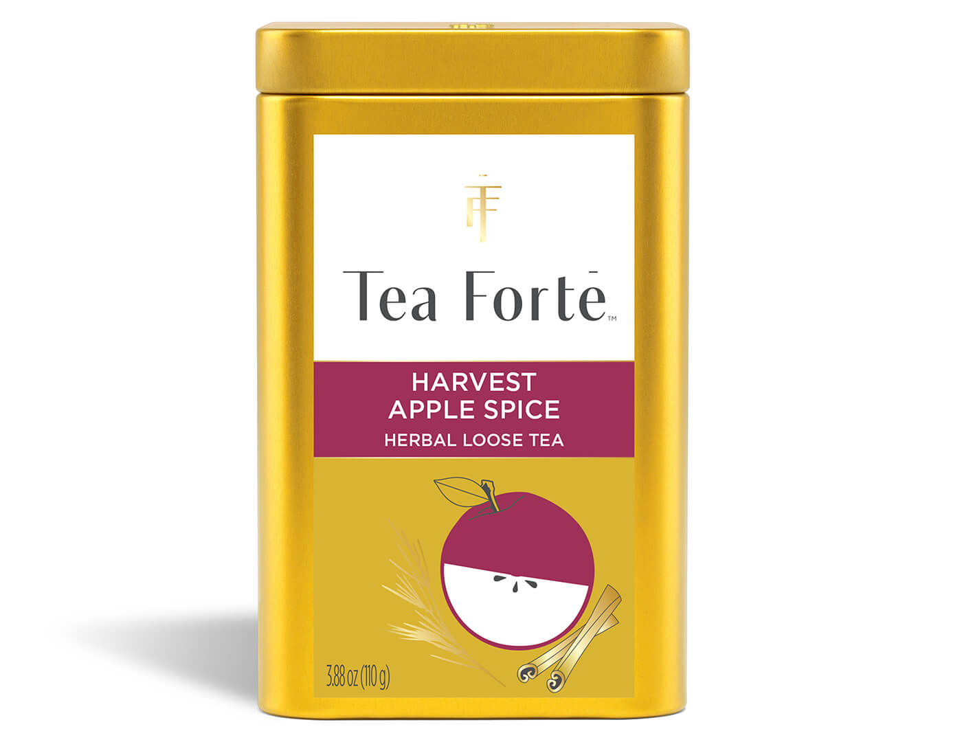 Harvest Apple Spice Loose Leaf Tea Canister - front view
