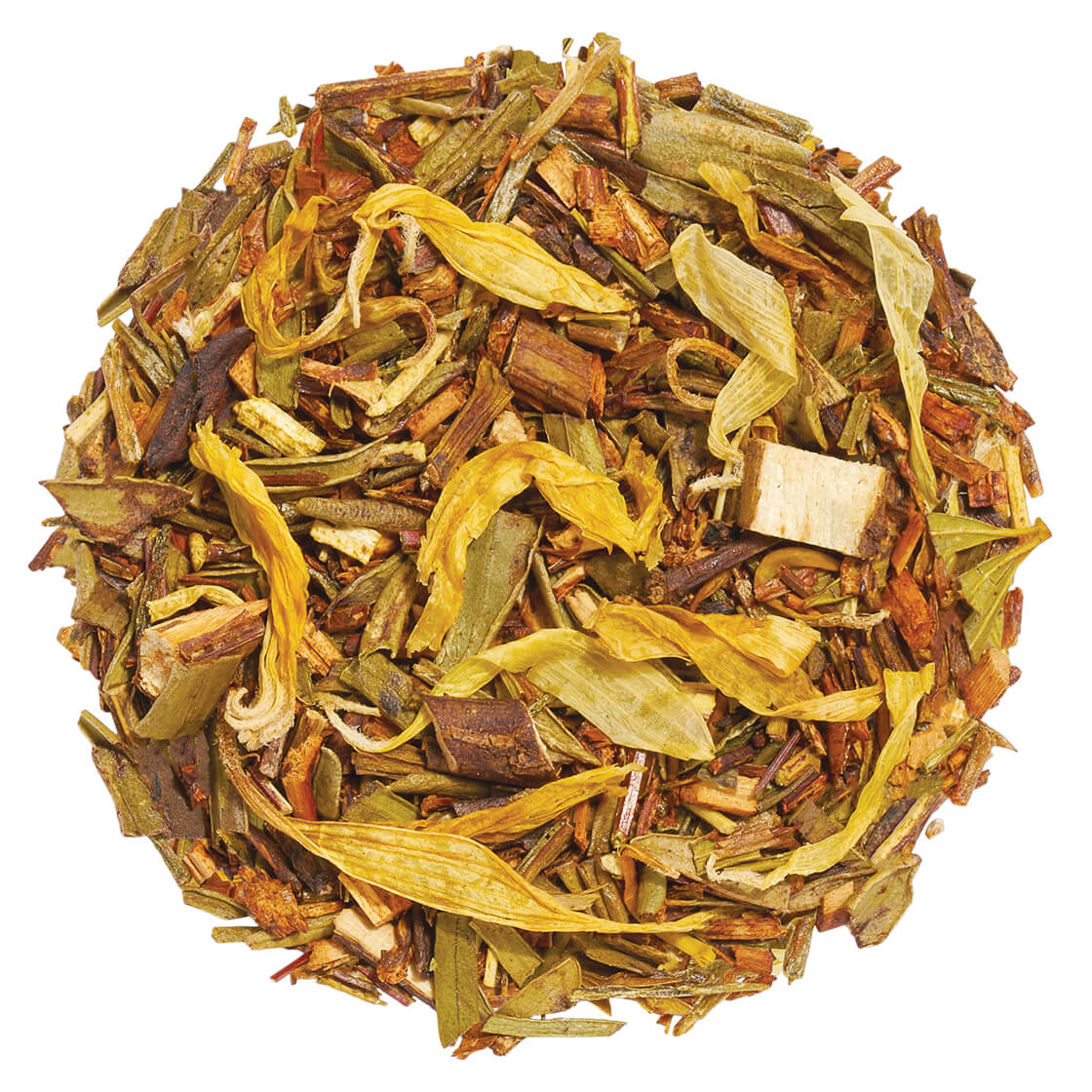 Apricot Amaretto Loose Leaf Tea pile